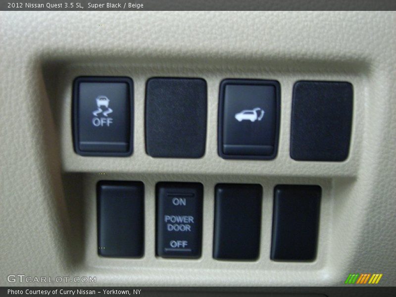 Super Black / Beige 2012 Nissan Quest 3.5 SL