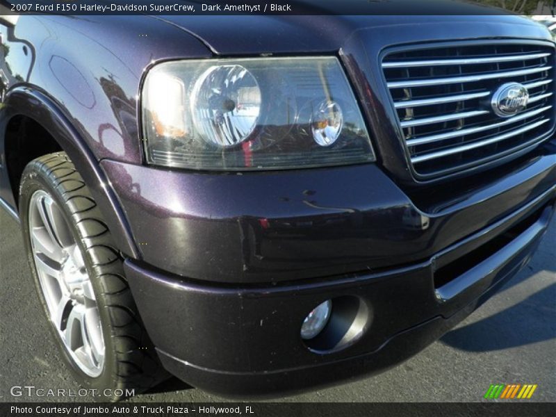 Dark Amethyst / Black 2007 Ford F150 Harley-Davidson SuperCrew