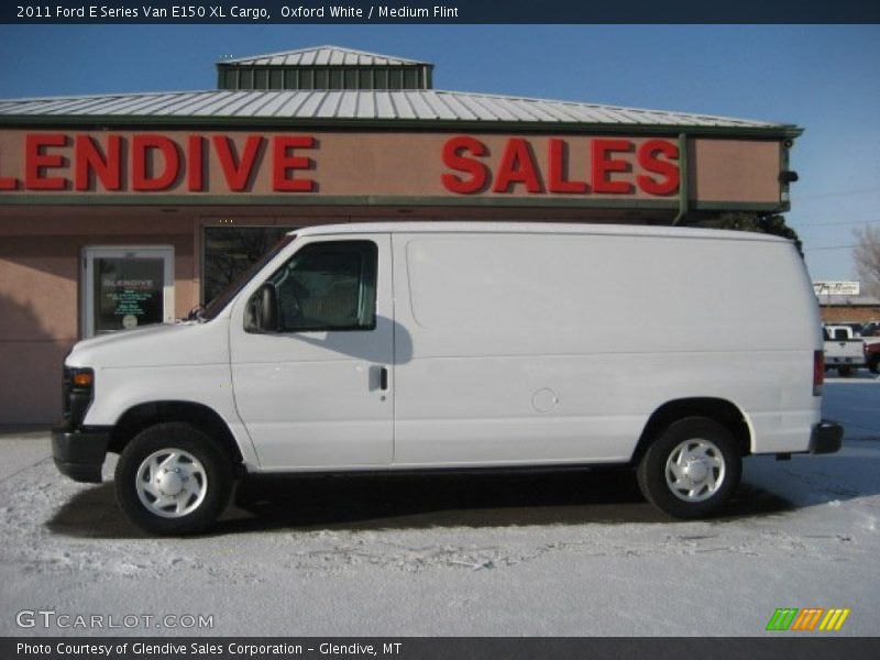 Oxford White / Medium Flint 2011 Ford E Series Van E150 XL Cargo