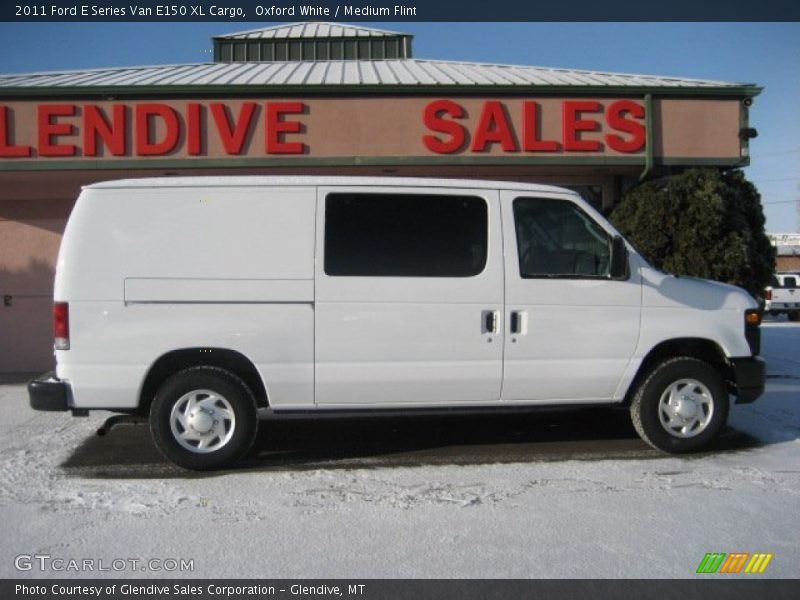 Oxford White / Medium Flint 2011 Ford E Series Van E150 XL Cargo
