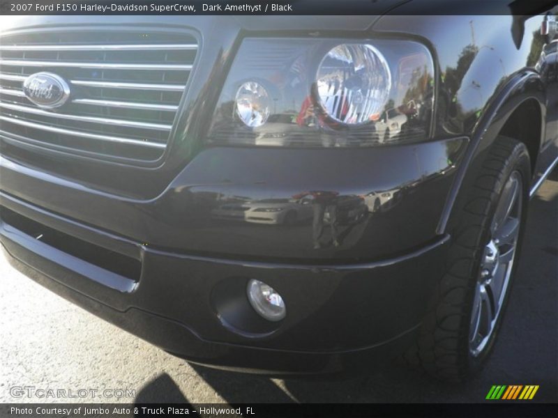 Dark Amethyst / Black 2007 Ford F150 Harley-Davidson SuperCrew