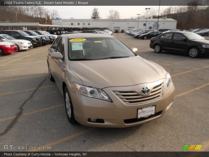 Desert Sand Metallic / Bisque 2009 Toyota Camry XLE