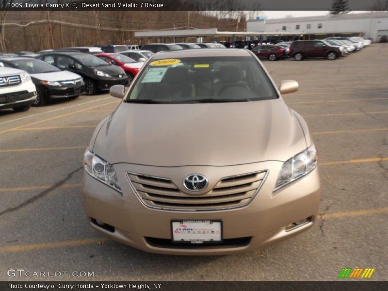 Desert Sand Metallic / Bisque 2009 Toyota Camry XLE