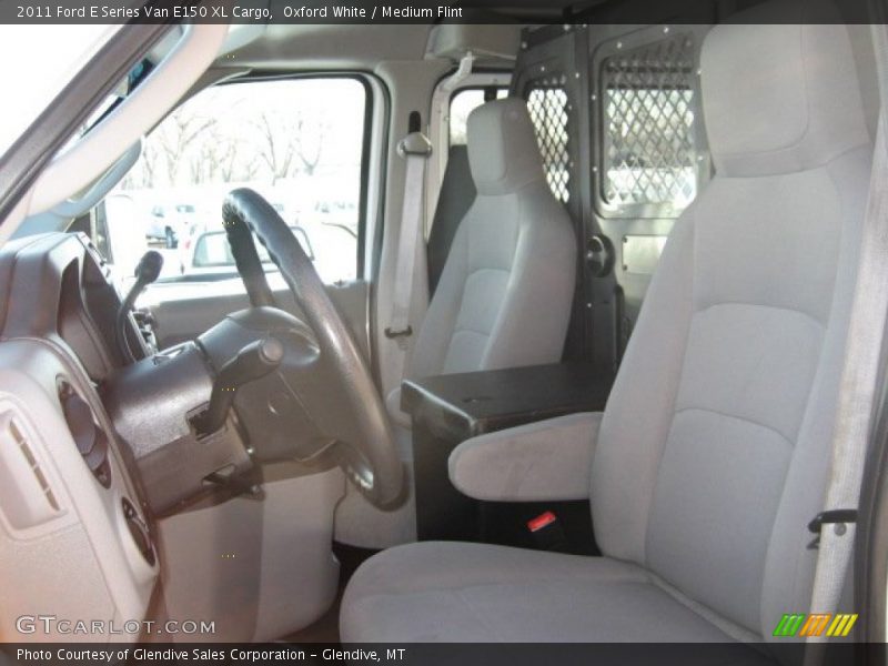Oxford White / Medium Flint 2011 Ford E Series Van E150 XL Cargo