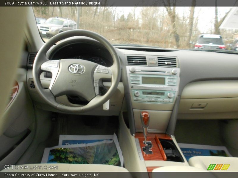 Desert Sand Metallic / Bisque 2009 Toyota Camry XLE
