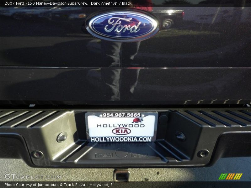 Dark Amethyst / Black 2007 Ford F150 Harley-Davidson SuperCrew