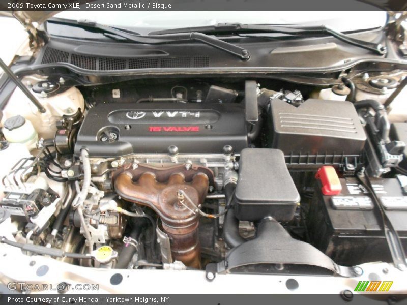 Desert Sand Metallic / Bisque 2009 Toyota Camry XLE