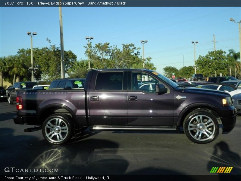 Dark Amethyst / Black 2007 Ford F150 Harley-Davidson SuperCrew