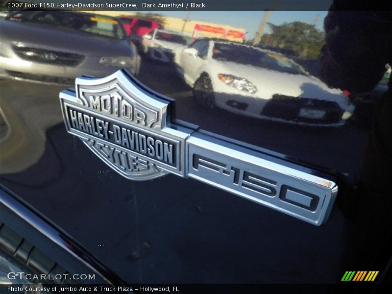 Dark Amethyst / Black 2007 Ford F150 Harley-Davidson SuperCrew
