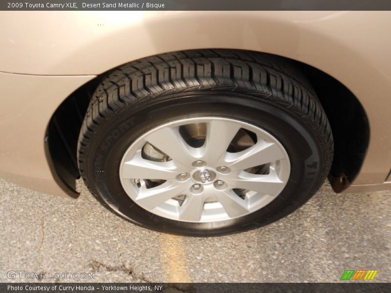 Desert Sand Metallic / Bisque 2009 Toyota Camry XLE