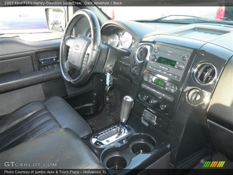 Dark Amethyst / Black 2007 Ford F150 Harley-Davidson SuperCrew