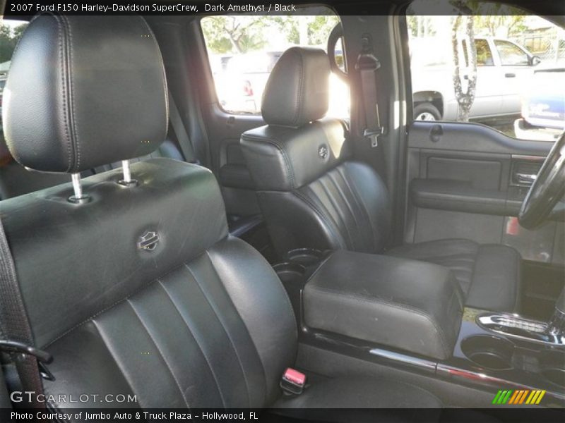 Dark Amethyst / Black 2007 Ford F150 Harley-Davidson SuperCrew