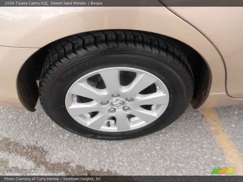 Desert Sand Metallic / Bisque 2009 Toyota Camry XLE
