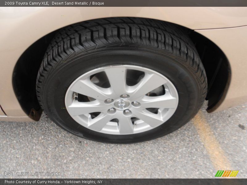 Desert Sand Metallic / Bisque 2009 Toyota Camry XLE