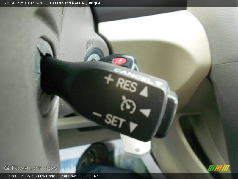 Desert Sand Metallic / Bisque 2009 Toyota Camry XLE