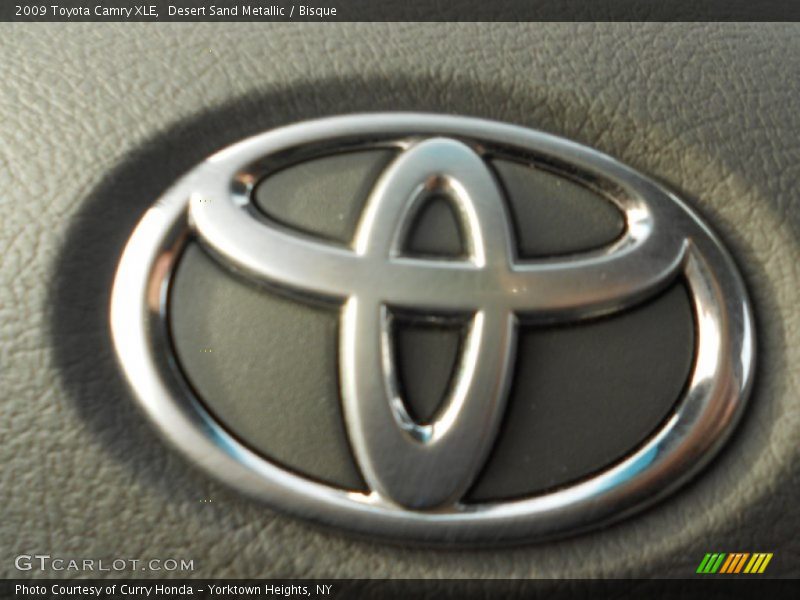 Desert Sand Metallic / Bisque 2009 Toyota Camry XLE