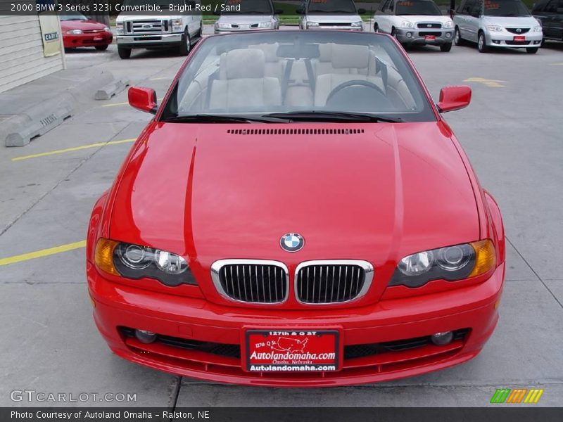 Bright Red / Sand 2000 BMW 3 Series 323i Convertible