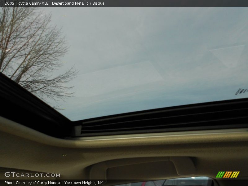 Desert Sand Metallic / Bisque 2009 Toyota Camry XLE