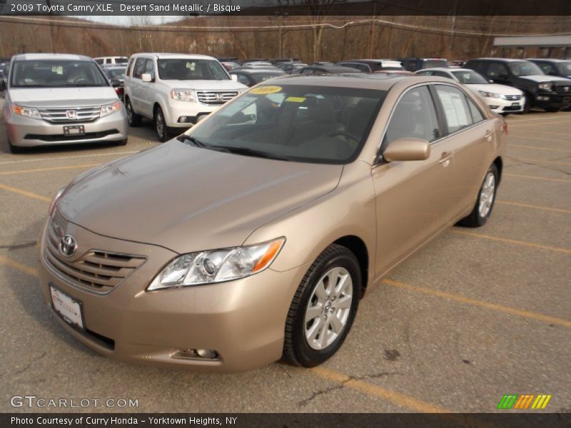 Desert Sand Metallic / Bisque 2009 Toyota Camry XLE