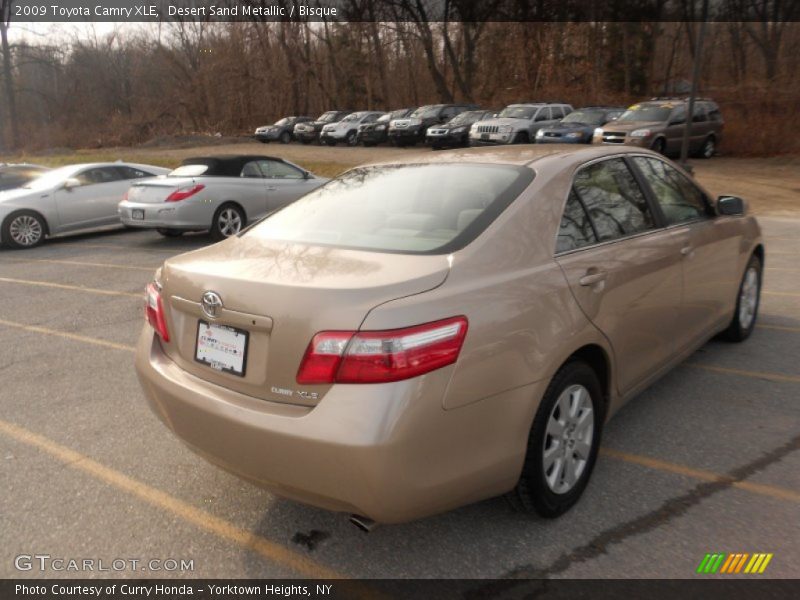Desert Sand Metallic / Bisque 2009 Toyota Camry XLE