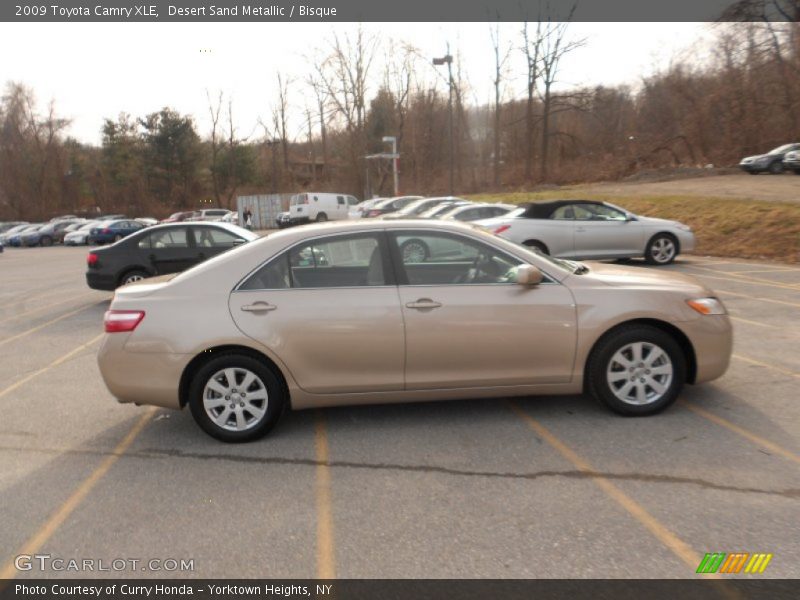 Desert Sand Metallic / Bisque 2009 Toyota Camry XLE