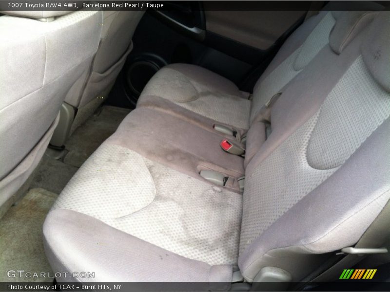 Barcelona Red Pearl / Taupe 2007 Toyota RAV4 4WD