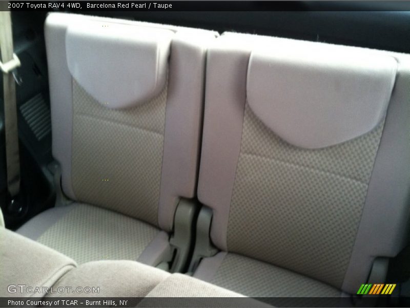 Barcelona Red Pearl / Taupe 2007 Toyota RAV4 4WD