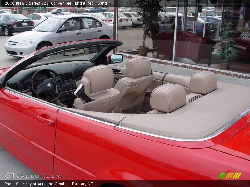 Bright Red / Sand 2000 BMW 3 Series 323i Convertible