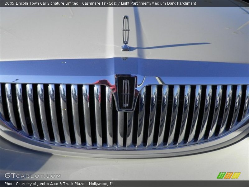 Cashmere Tri-Coat / Light Parchment/Medium Dark Parchment 2005 Lincoln Town Car Signature Limited