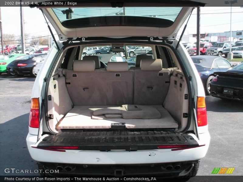 Alpine White / Beige 2002 BMW X5 4.4i