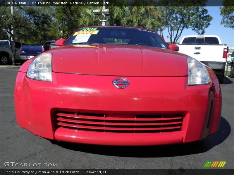 Redline / Carbon Black 2004 Nissan 350Z Touring Roadster