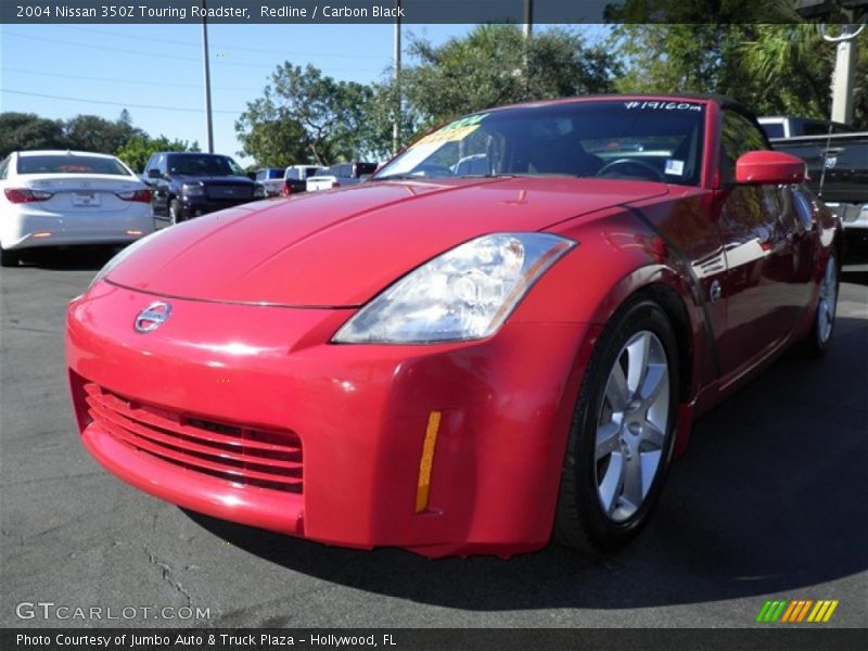 Redline / Carbon Black 2004 Nissan 350Z Touring Roadster
