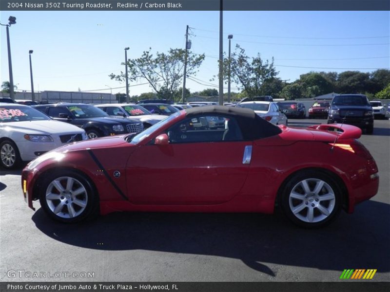 Redline / Carbon Black 2004 Nissan 350Z Touring Roadster