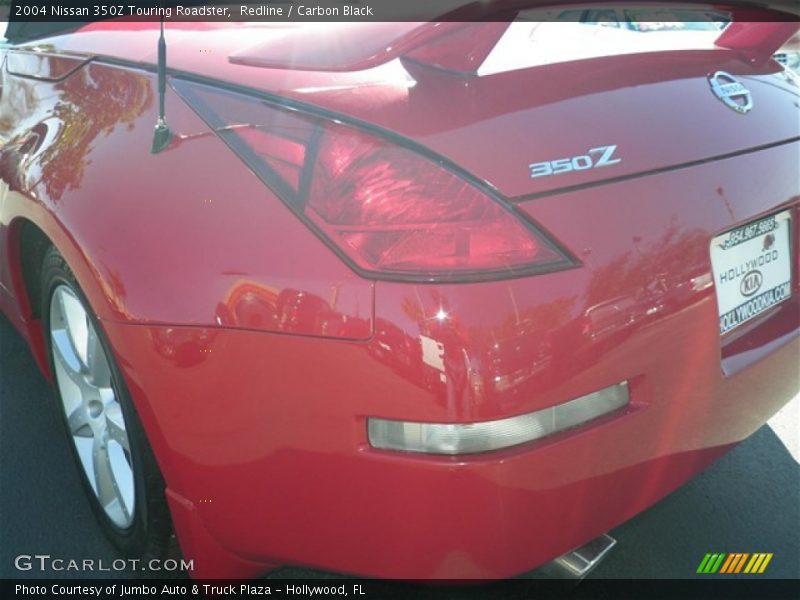 Redline / Carbon Black 2004 Nissan 350Z Touring Roadster