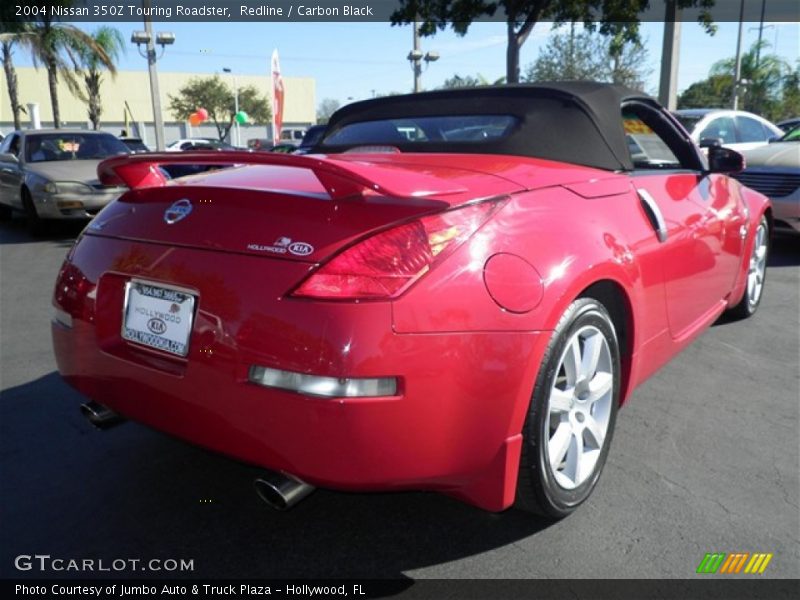 Redline / Carbon Black 2004 Nissan 350Z Touring Roadster
