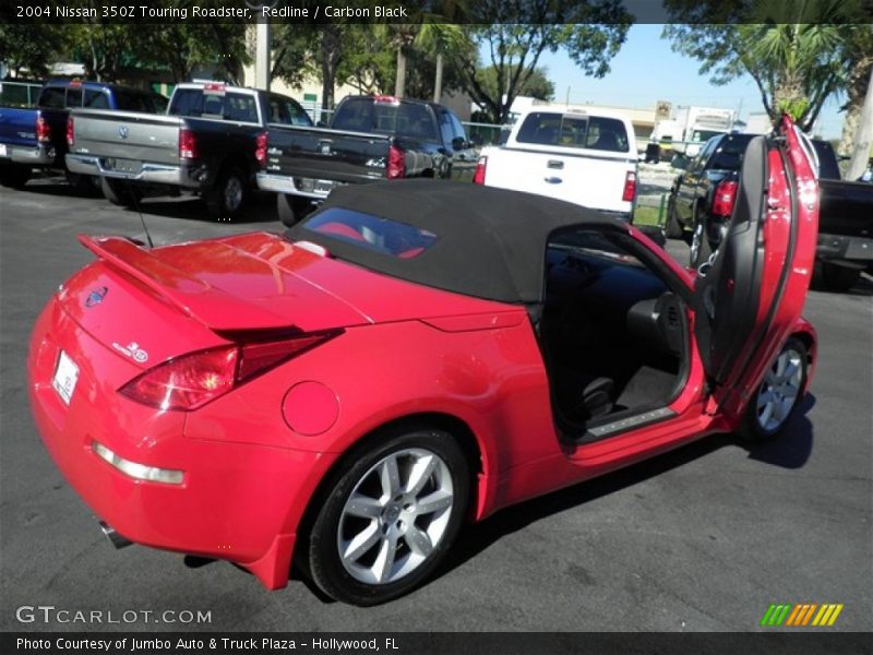 Redline / Carbon Black 2004 Nissan 350Z Touring Roadster