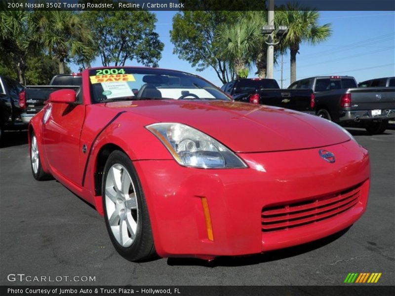 Redline / Carbon Black 2004 Nissan 350Z Touring Roadster