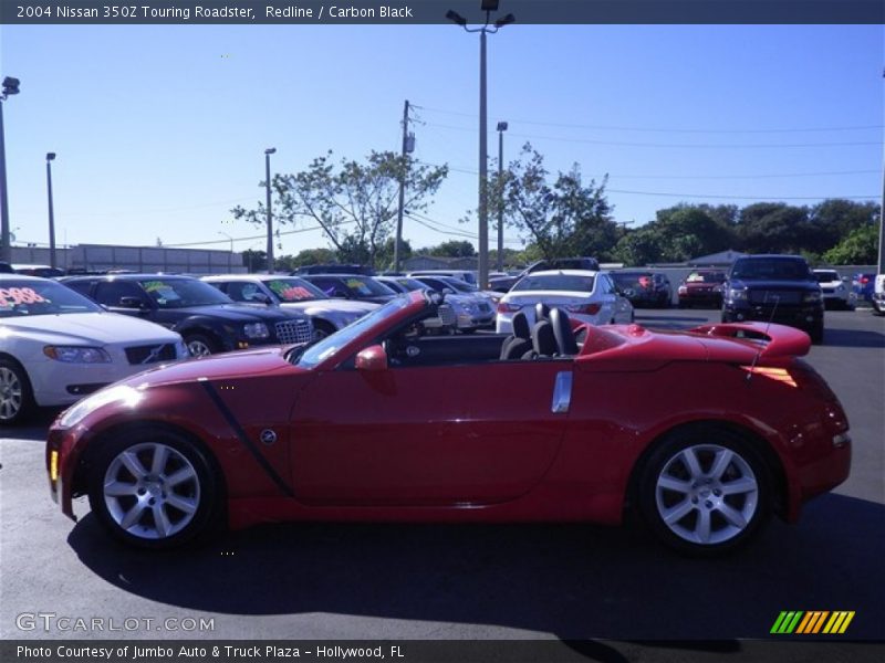 Redline / Carbon Black 2004 Nissan 350Z Touring Roadster