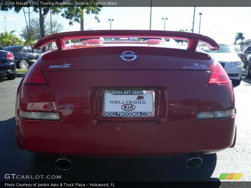 Redline / Carbon Black 2004 Nissan 350Z Touring Roadster