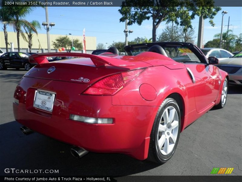 Redline / Carbon Black 2004 Nissan 350Z Touring Roadster