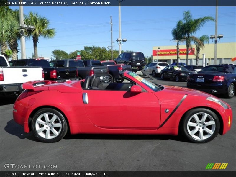 Redline / Carbon Black 2004 Nissan 350Z Touring Roadster