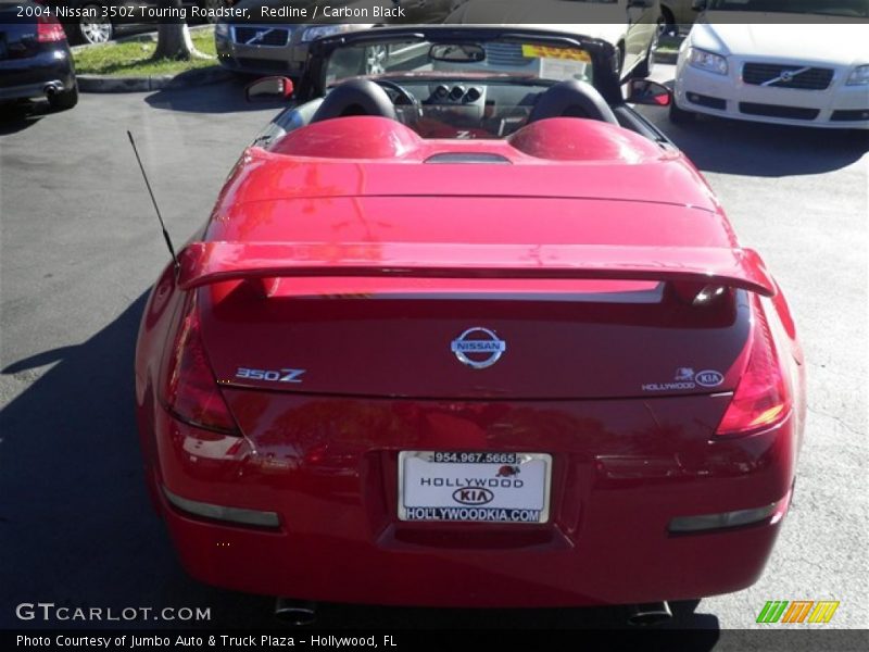 Redline / Carbon Black 2004 Nissan 350Z Touring Roadster