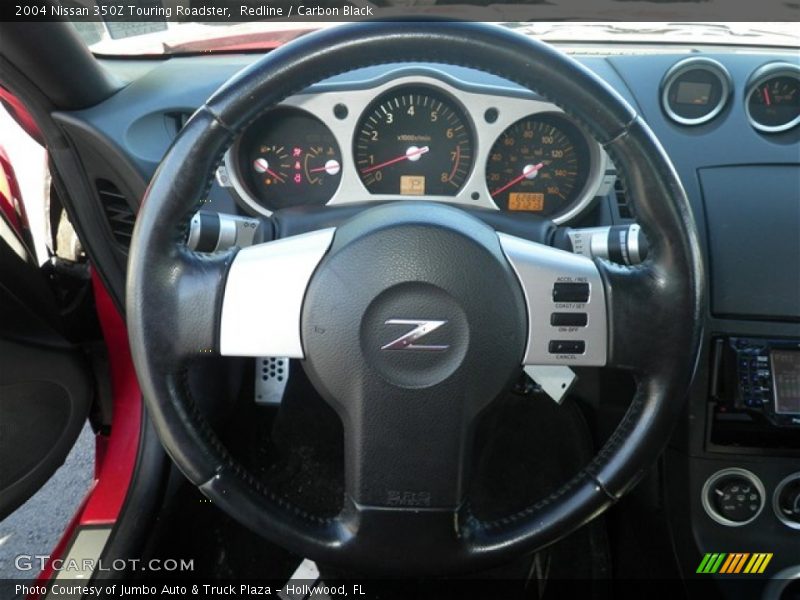 Redline / Carbon Black 2004 Nissan 350Z Touring Roadster
