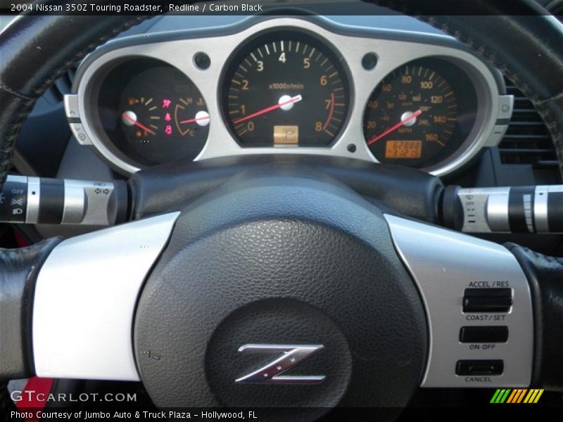 Redline / Carbon Black 2004 Nissan 350Z Touring Roadster