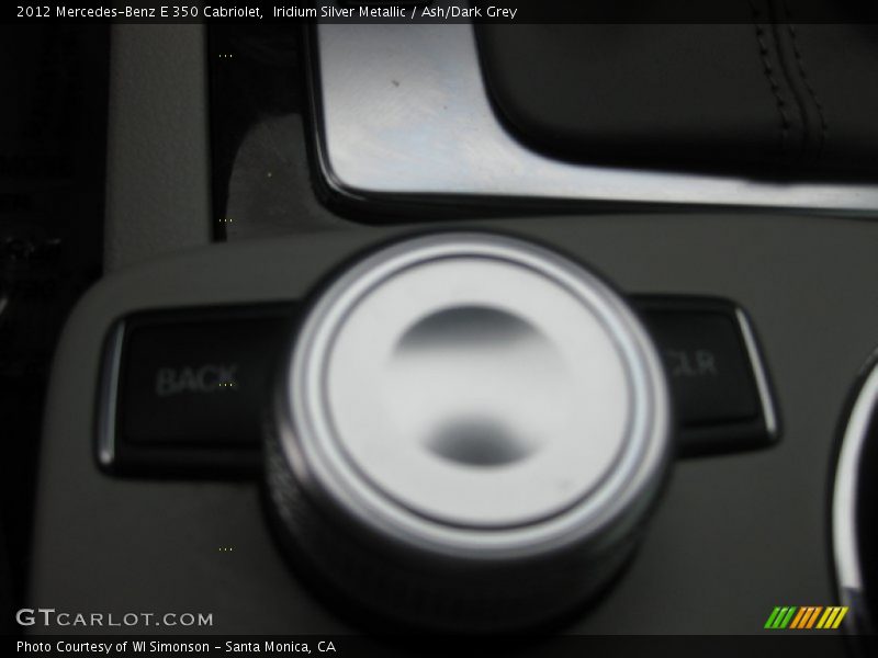 Iridium Silver Metallic / Ash/Dark Grey 2012 Mercedes-Benz E 350 Cabriolet