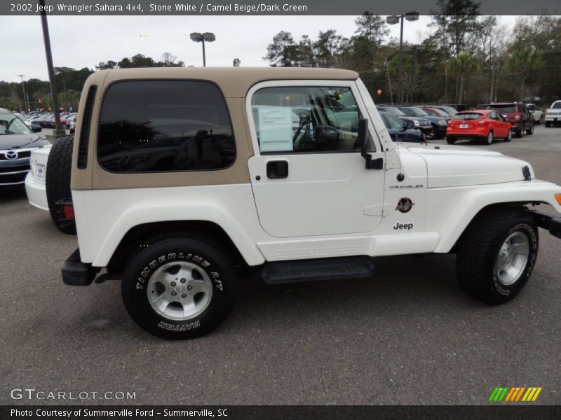  2002 Wrangler Sahara 4x4 Stone White