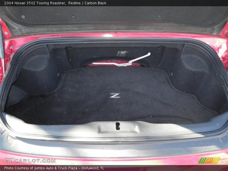 Redline / Carbon Black 2004 Nissan 350Z Touring Roadster