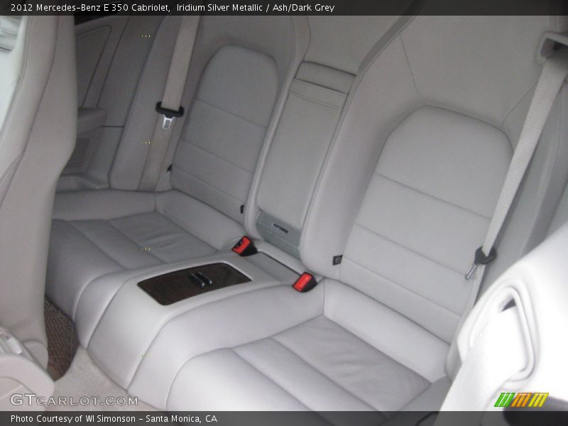 Iridium Silver Metallic / Ash/Dark Grey 2012 Mercedes-Benz E 350 Cabriolet