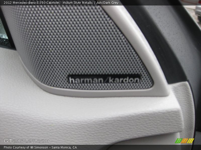 Iridium Silver Metallic / Ash/Dark Grey 2012 Mercedes-Benz E 350 Cabriolet