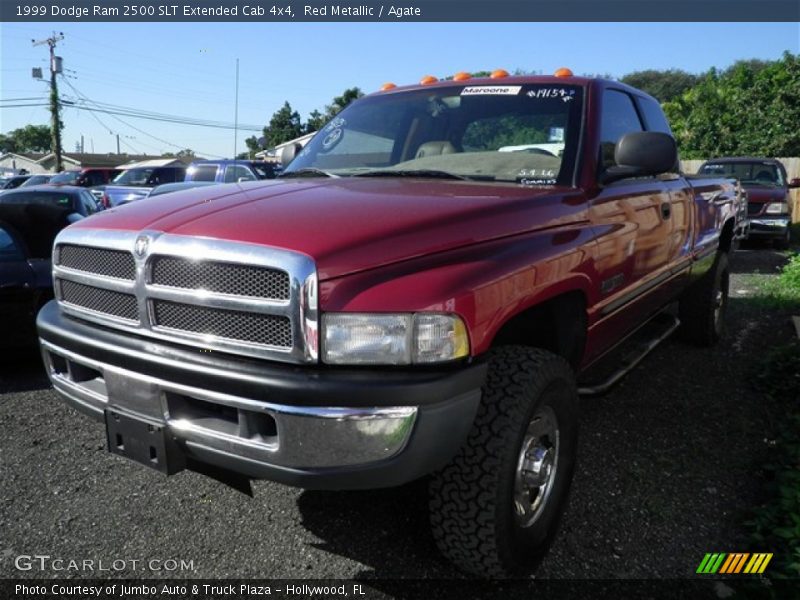 Red Metallic / Agate 1999 Dodge Ram 2500 SLT Extended Cab 4x4